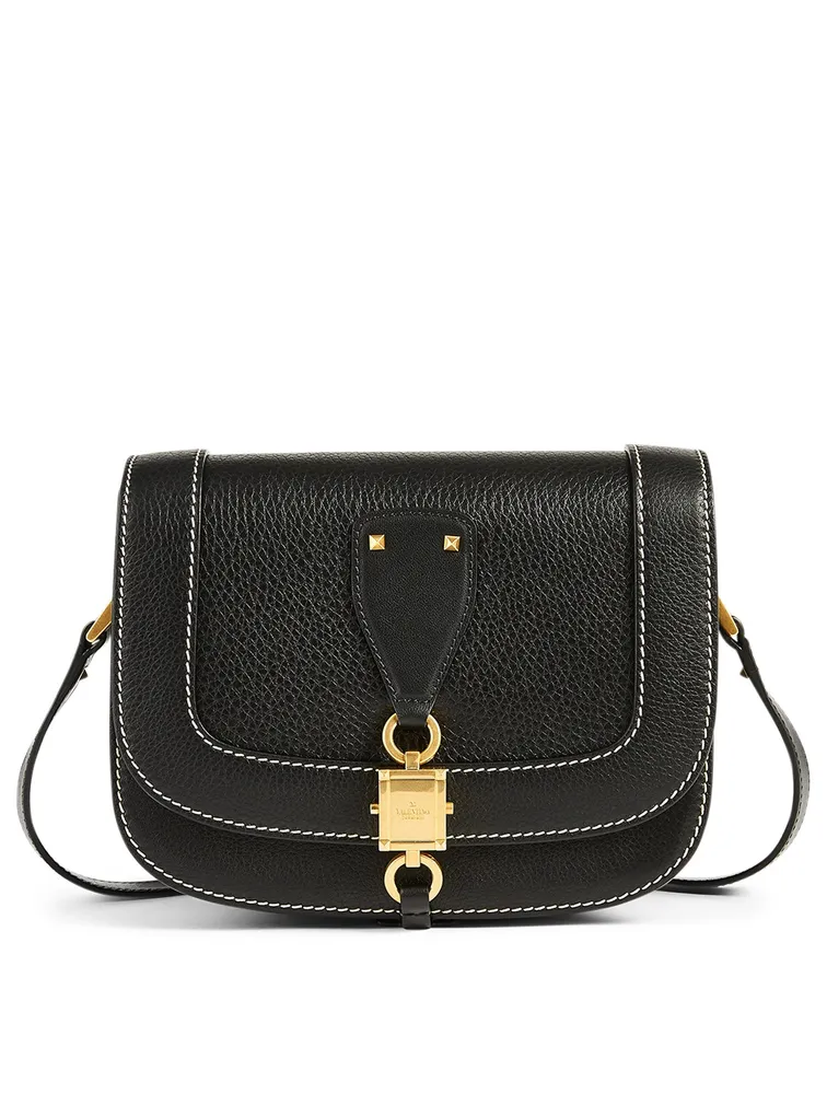 Small VLOCKER Leather Saddle Bag