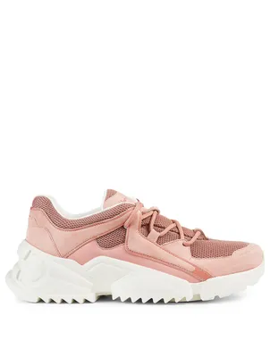 Skylar Mesh And Suede Sneakers
