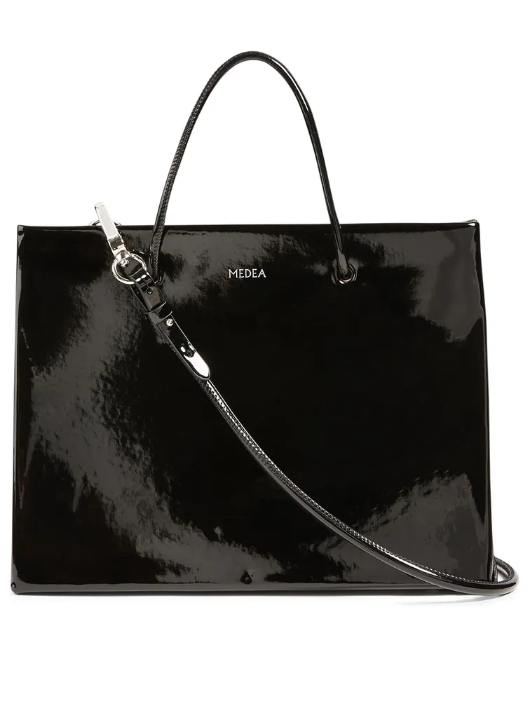 Medea Hanna Vinyl Crossbody Bag