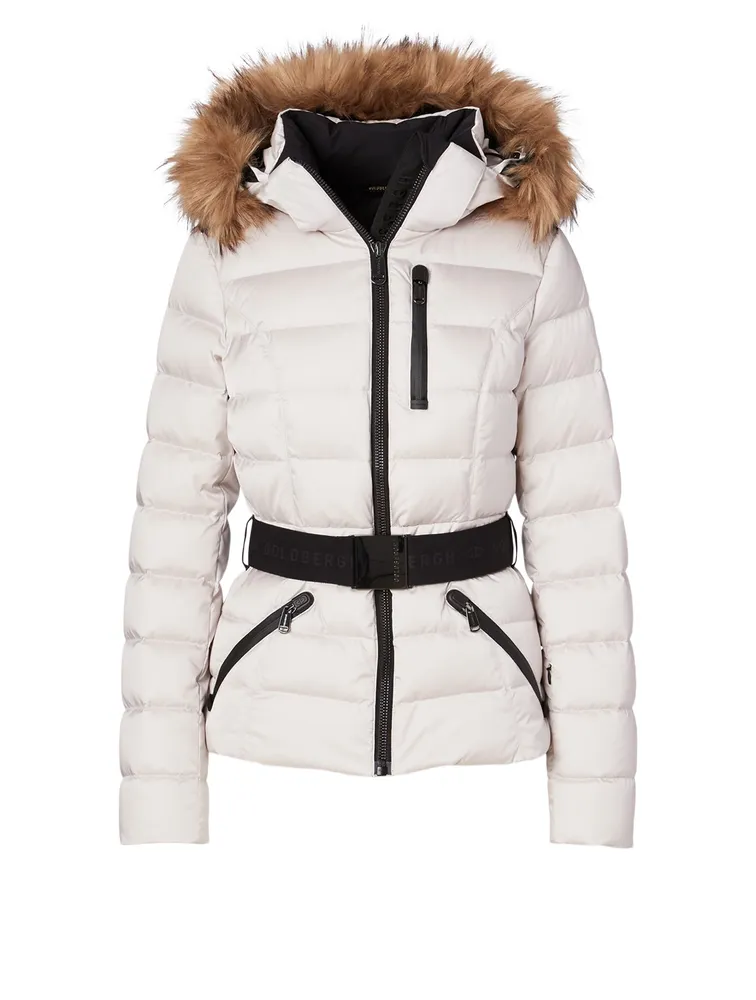 Soldis Down Jacket With Belt