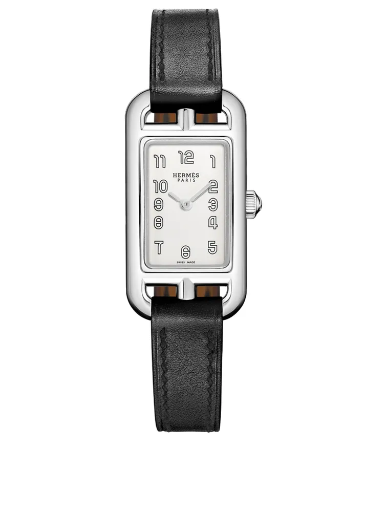 Nantucket TPM Leather Strap Watch