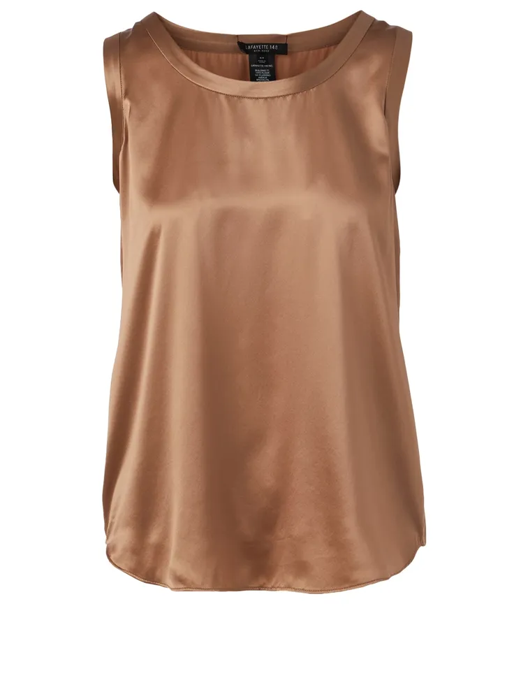 Perla Silk Reversible Tank Top