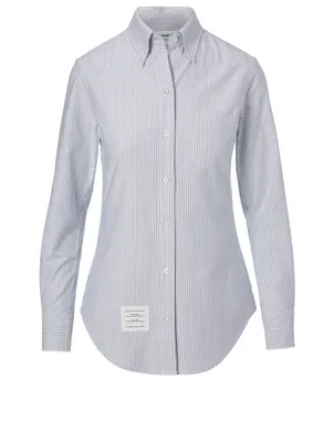 Cotton Shirt Stripe Print