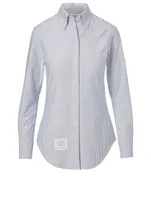 Cotton Shirt Stripe Print