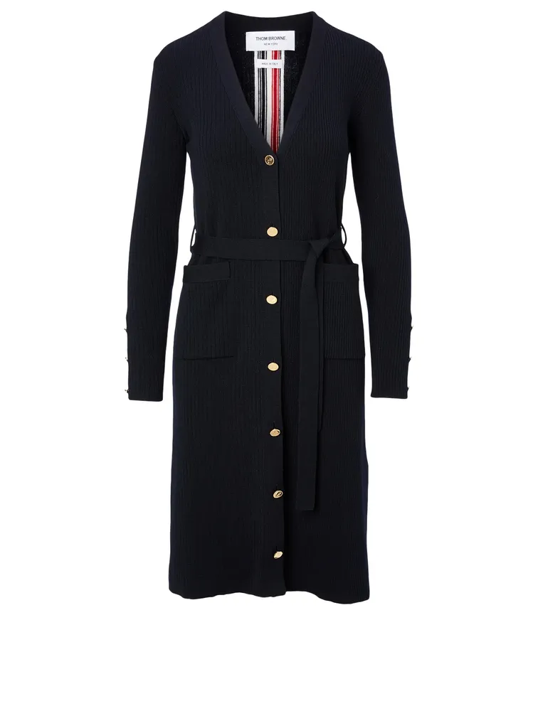 Wool Long Cardigan