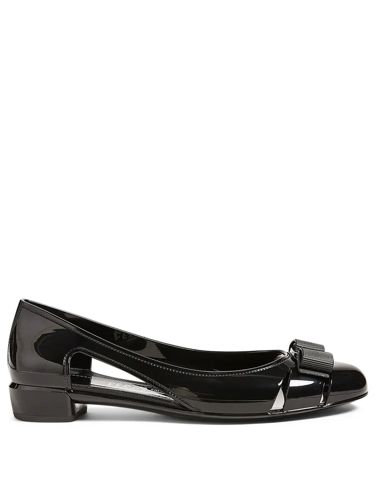 Vara Bow Cutout Jelly Pumps