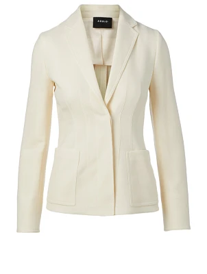 Freia Wool-Blend Blazer