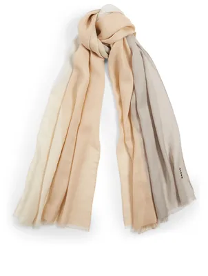Cashmere And Silk Scarf Mezzo Mezzo Print