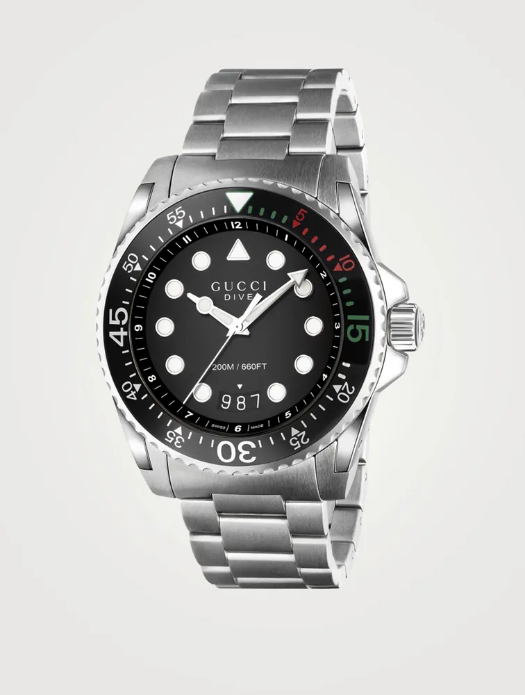 Gucci Dive Steel Bracelet Watch