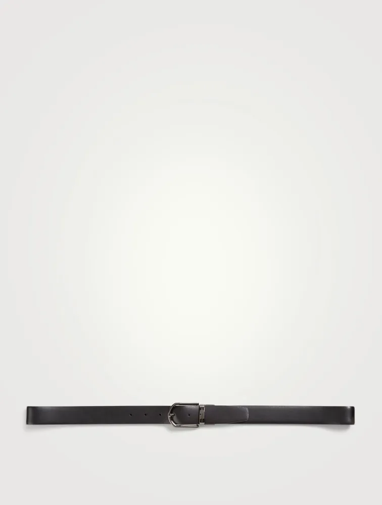 Reversible Leather Belt