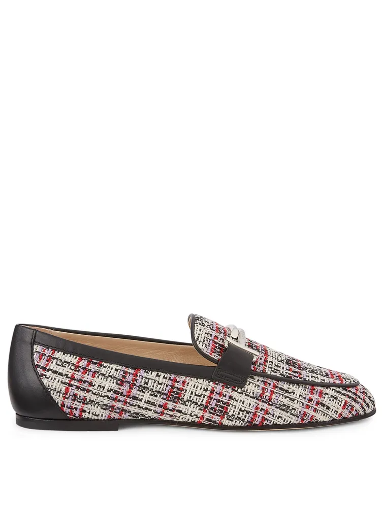 Tweed Loafers