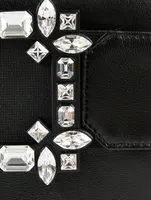 Viv' Run Strass Leather Camera Bag