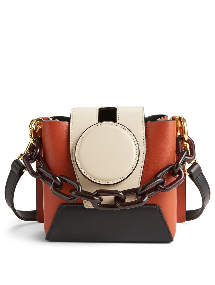 Daria Leather Bucket Bag