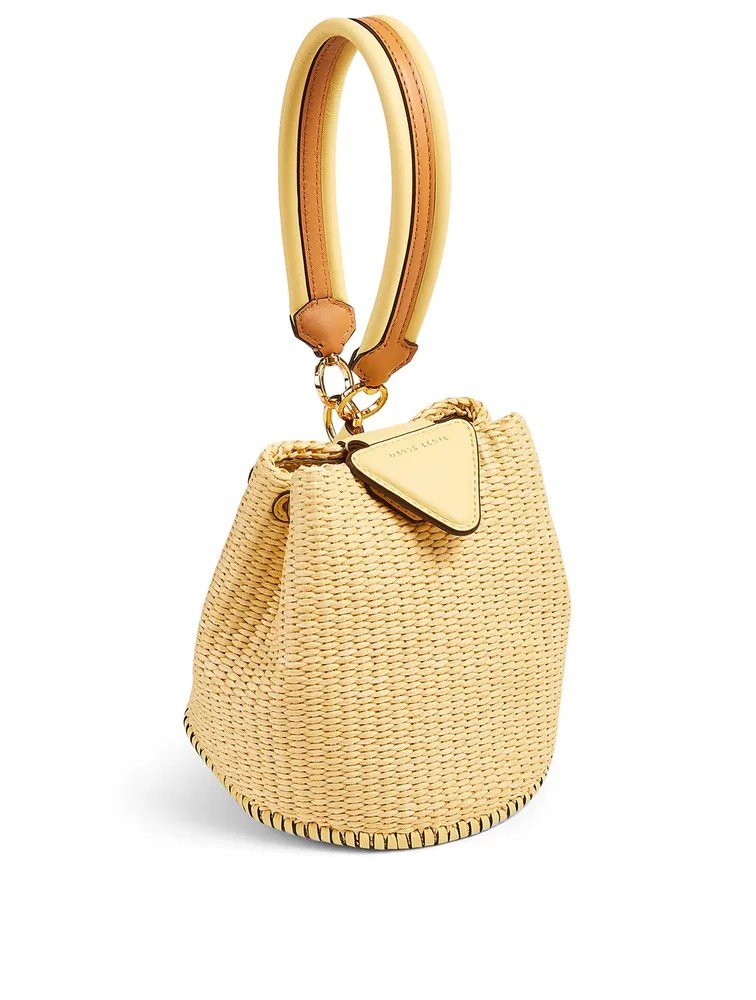 XS Josh Woven Leather Convertible Backpack