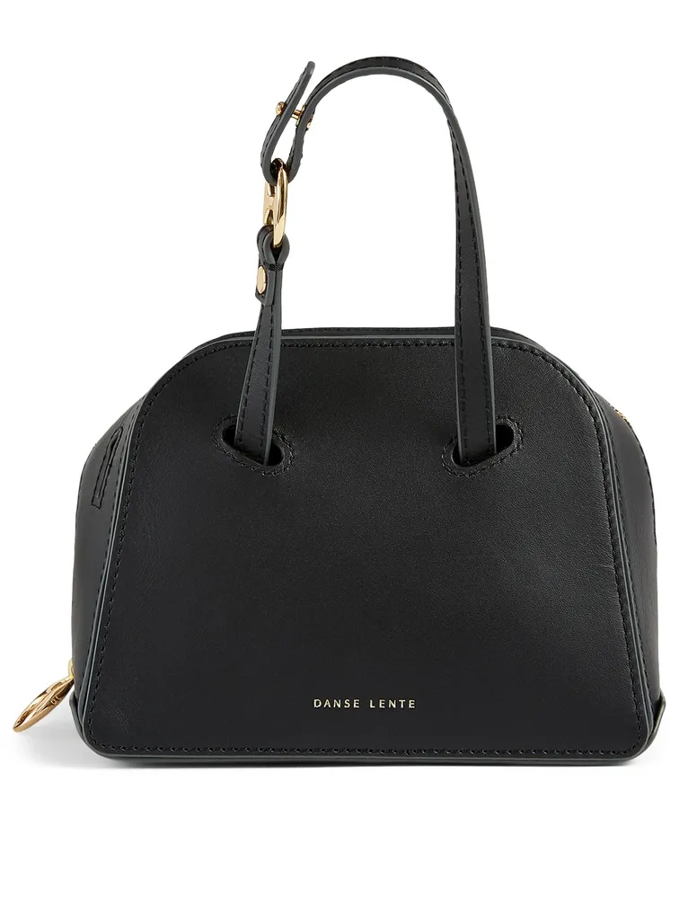 Mini Bowling Leather Bag