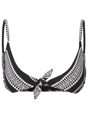 Luchia Front Tie Bikini Top