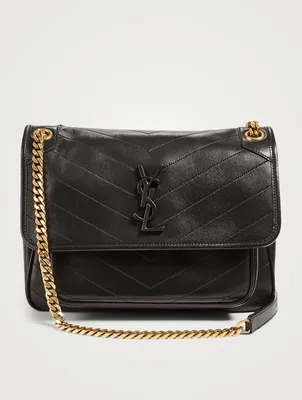 Medium Niki YSL Monogram Leather Chain Bag