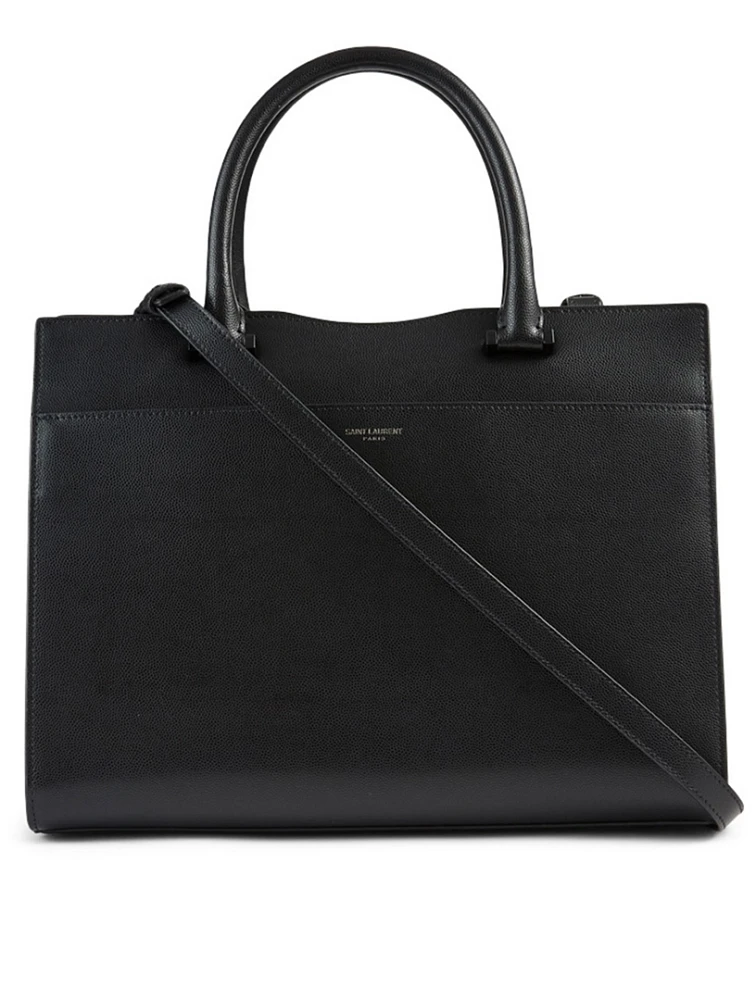 Medium Uptown YSL Monogram Leather Bag