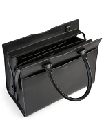 Medium Uptown YSL Monogram Leather Bag