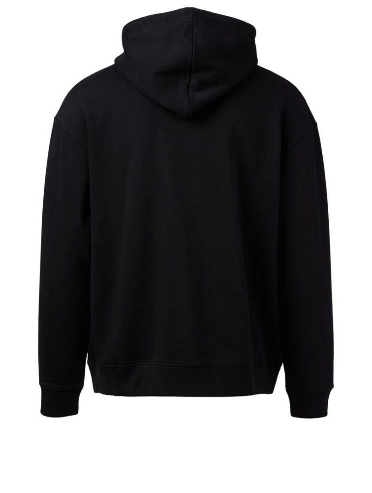 Cotton Hoodie With Rings