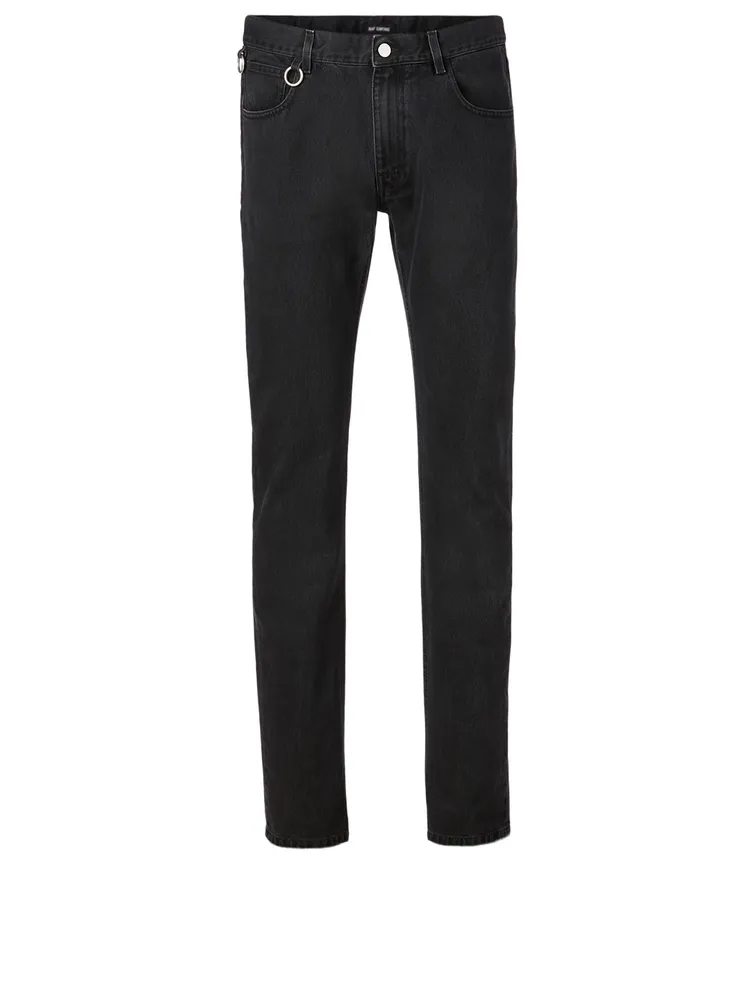 Slim-Fit Jeans With Two Rings