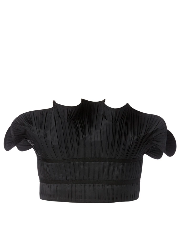 Oriel Pleated Bustier Top