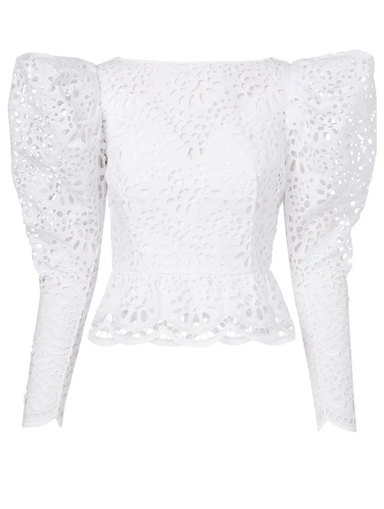 Broderie Anglaise Blouse