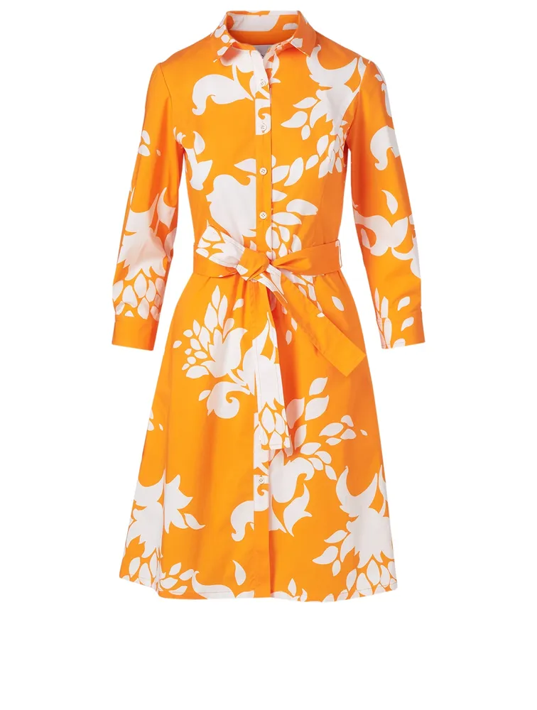 Shirt Dress In Floral Print