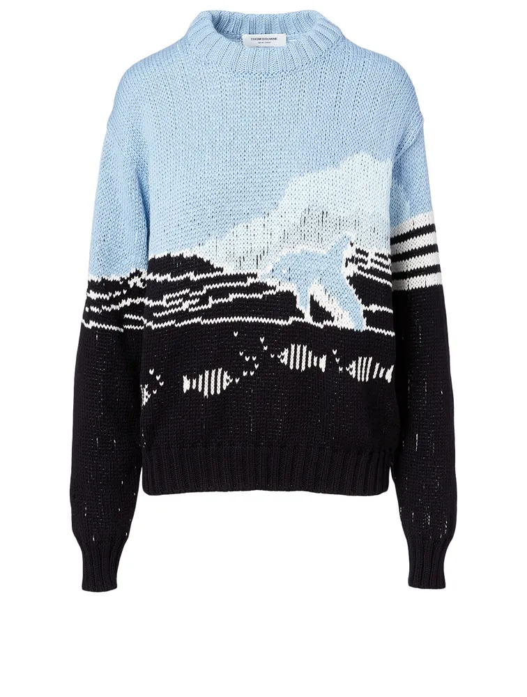 Cotton Dolphin Sweater
