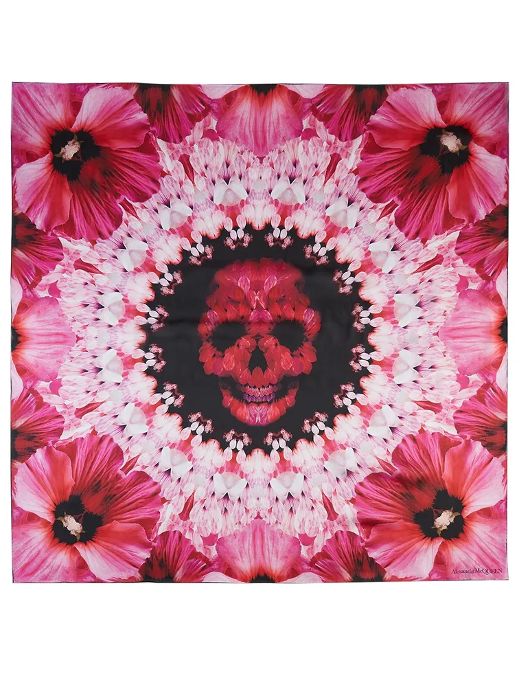 Silk Paradise Skull Scarf