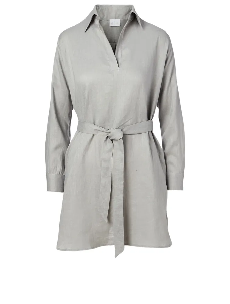 Linen Shirt Dress