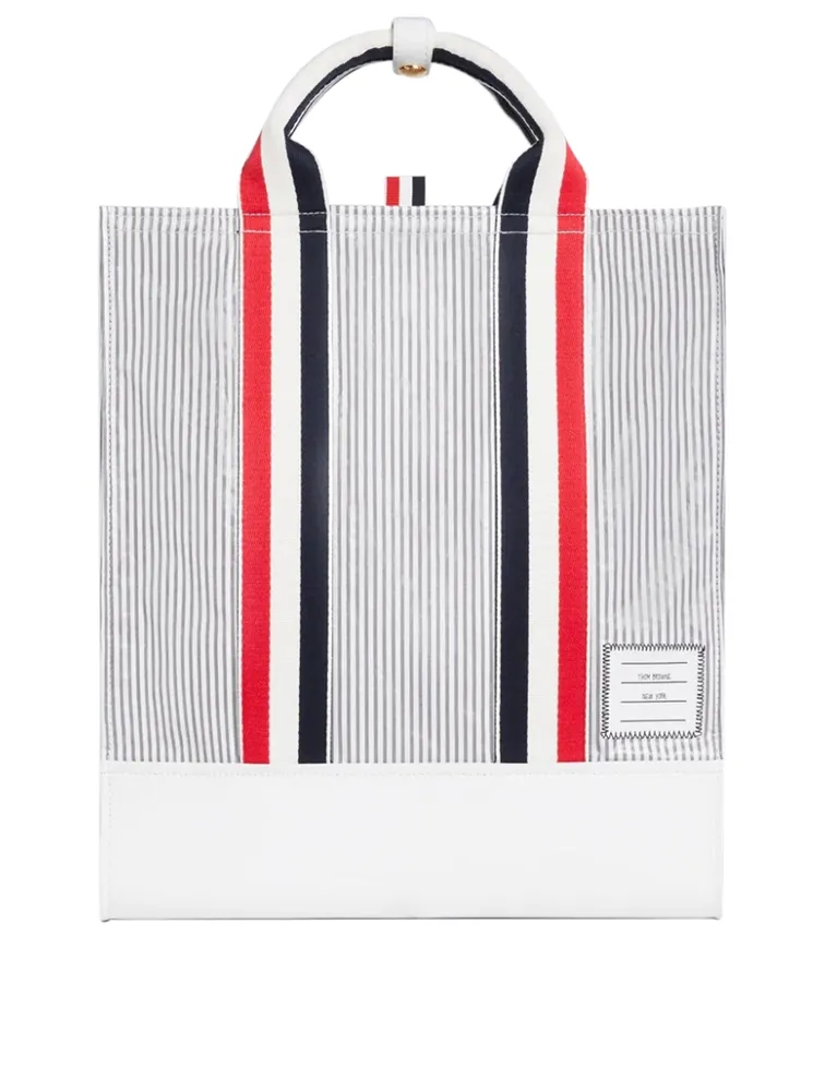 Striped Tote Bag