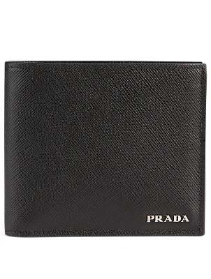 Saffiano Leather Bifold Wallet