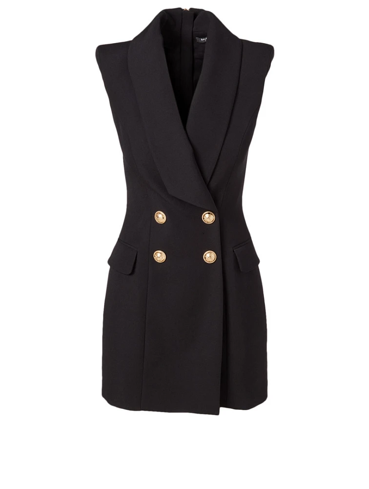 Wool Mini Dress