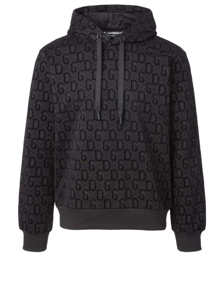 Cotton Stretch Hoodie DG Print