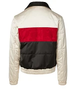 Zip Jacket With Heart Patch