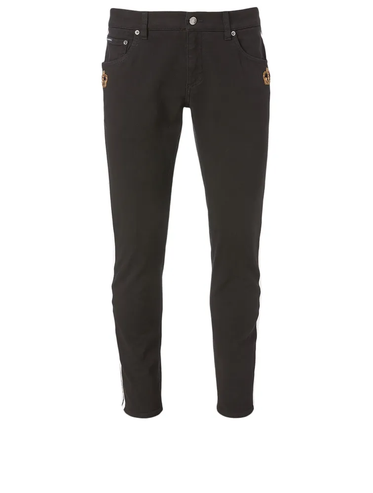 Cotton Stretch Skinny Jeans