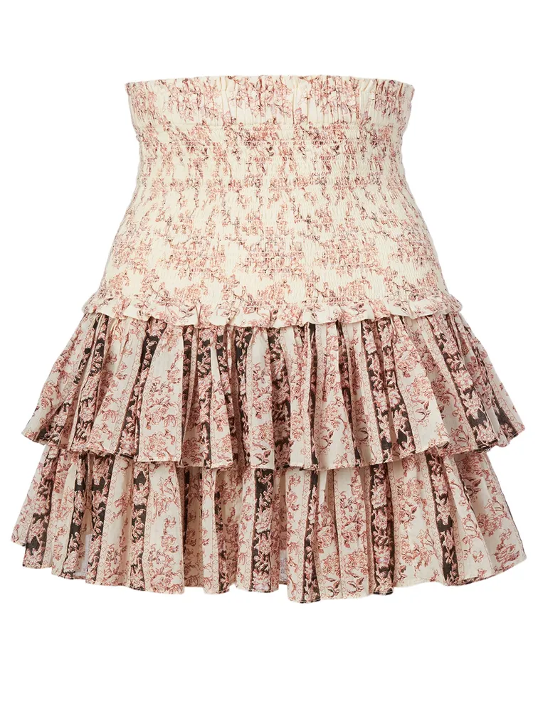Naomi Cotton Mini Skirt
