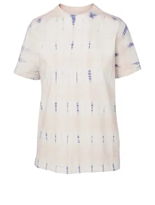 Dena Cotton T-Shirt Tie-Dye Print