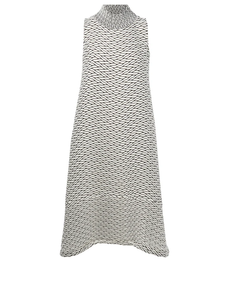 Billow Stretch Long Dress