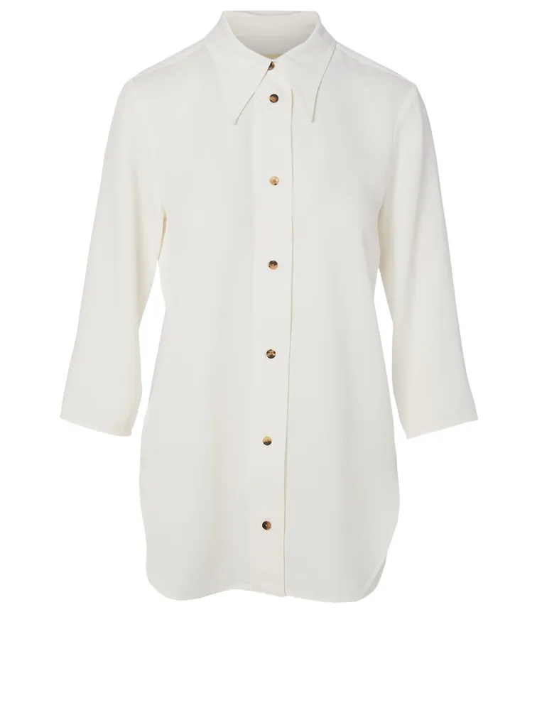 Nayla Crepe Satin Tunic