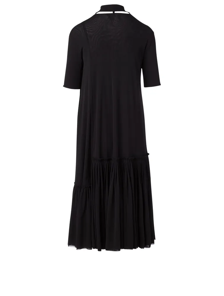 Midi Dress With Collar