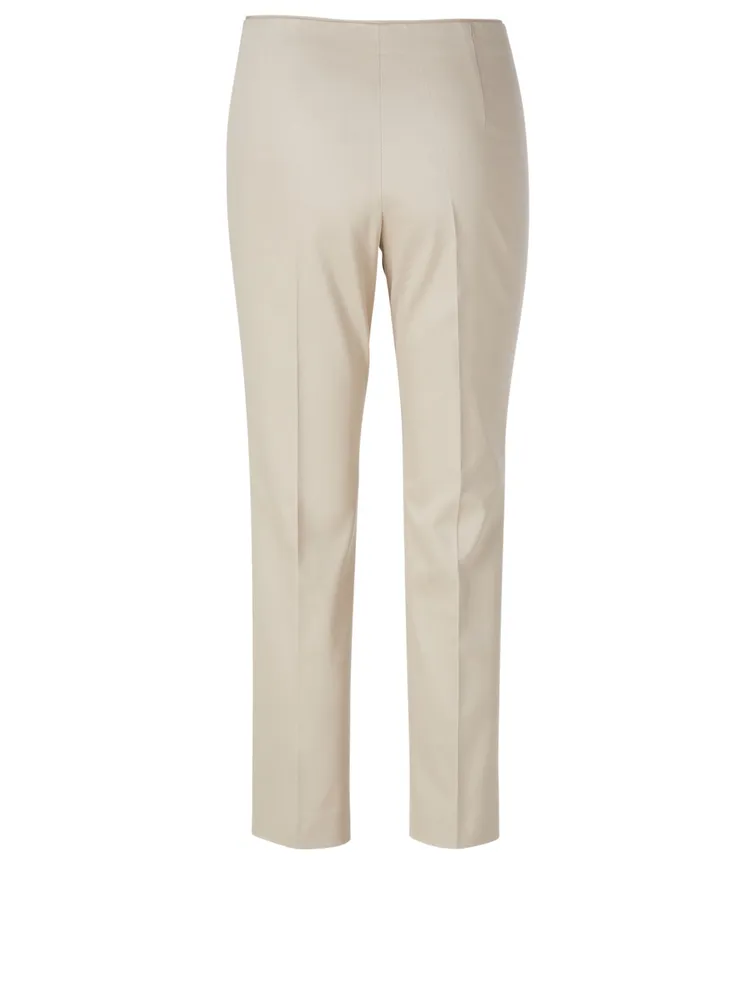 Cotton Stretch Capri Pants