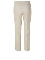 Cotton Stretch Capri Pants