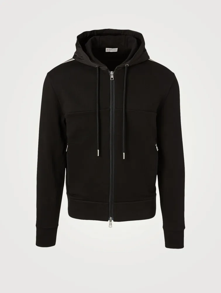 Cotton Hybrid Zip Hoodie