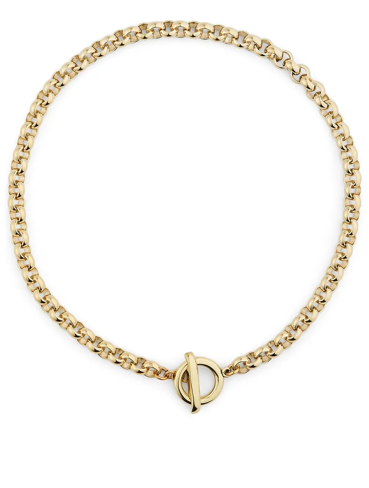 Isa 14K Gold Plated Chain