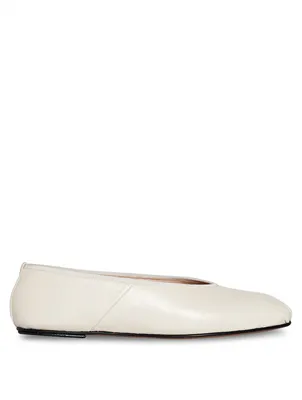 Leather Ballet Slippers