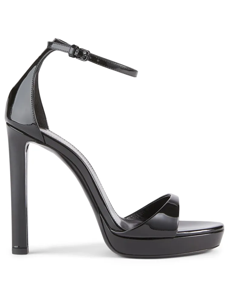 Hall Patent Leather Platform Sandals