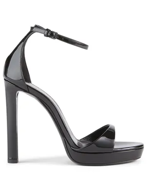 Hall Patent Leather Platform Sandals