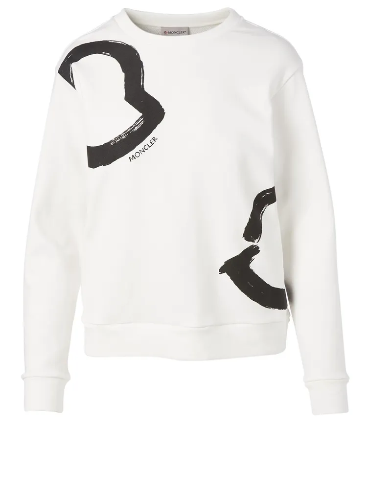 Sweatshirt With Offset Logo